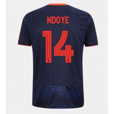 Moški Nogometni dresi Nottingham Forest Dan Ndoye #14 Tretji 2025-26 Kratek Rokav Moški Nogometni dresi Nottingham Forest Dan Ndoye #14 Tretji 2025-26 Kratek Rokav
